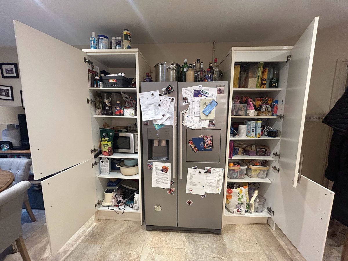 Kitchen — before