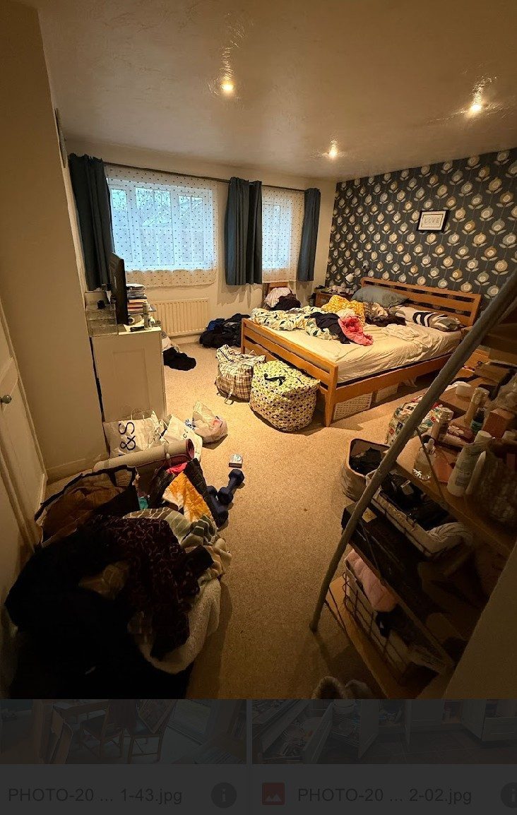 Bedroom — before