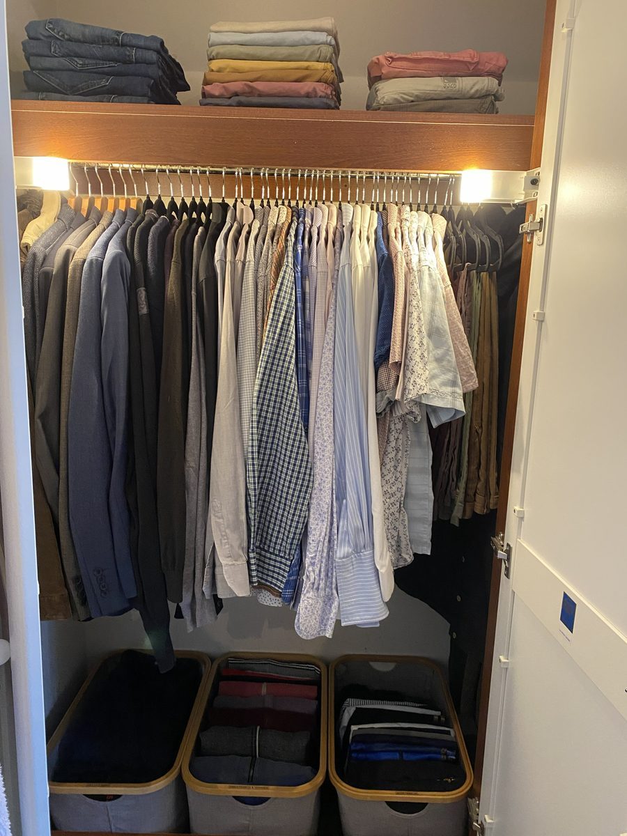 Wardrobe — after
