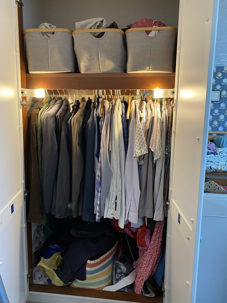 Wardrobe — before