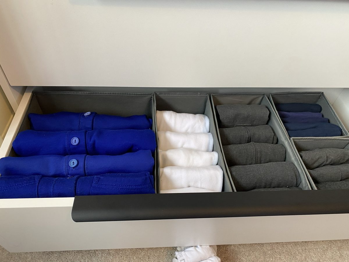 School Uniform Drawer — after